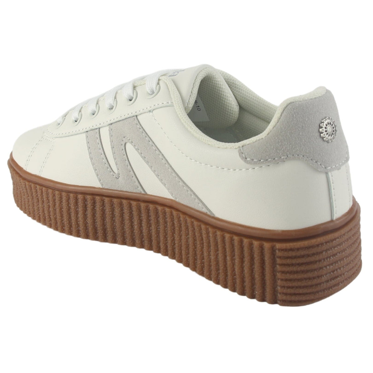 Zapatilla Chalada Mujer Flumi-10 Beige Urbano Zapatillas Chalada 