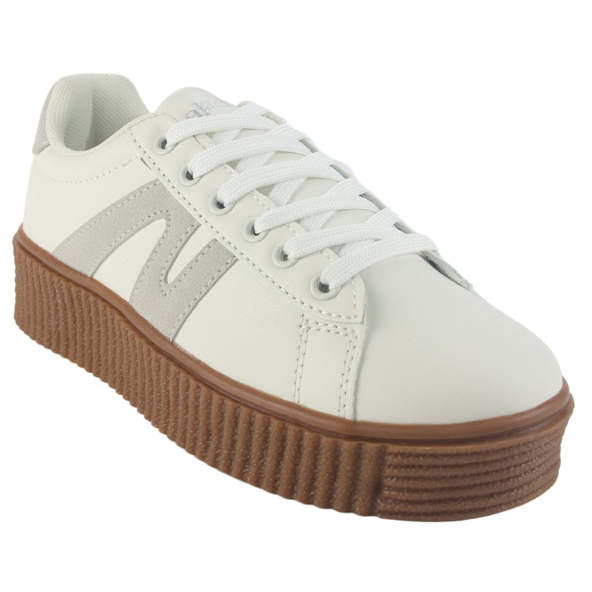 Zapatilla Chalada Mujer Flumi-10 Beige Urbano Zapatillas Chalada 