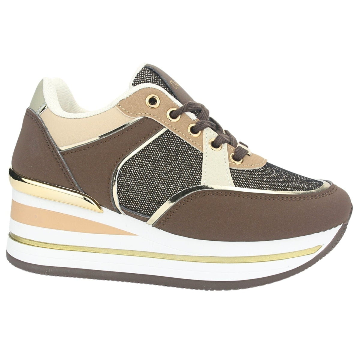 Zapatilla Chalada Mujer Jettix-2 Café Urbano Zapatillas Urbanas Chalada 