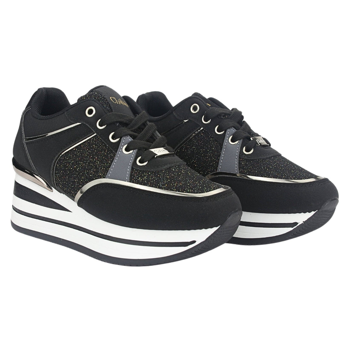Zapatilla Chalada Mujer Jettix-2 Negro Urbano Zapatillas Urbanas Chalada 