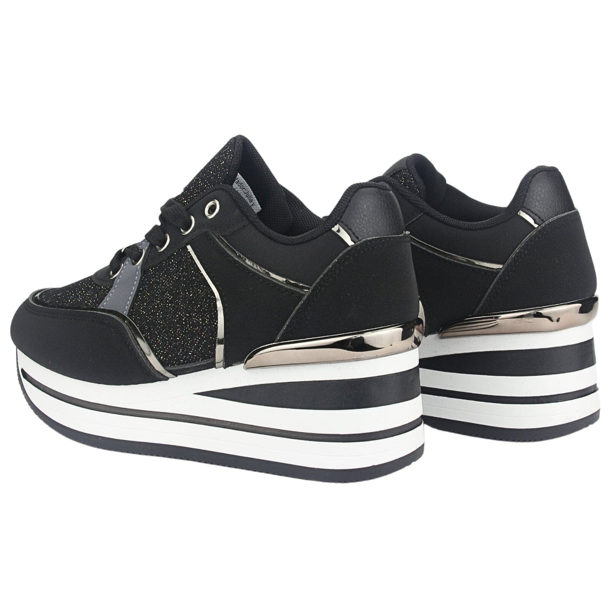 Zapatilla Chalada Mujer Jettix-2 Negro Urbano Zapatillas Urbanas Chalada 