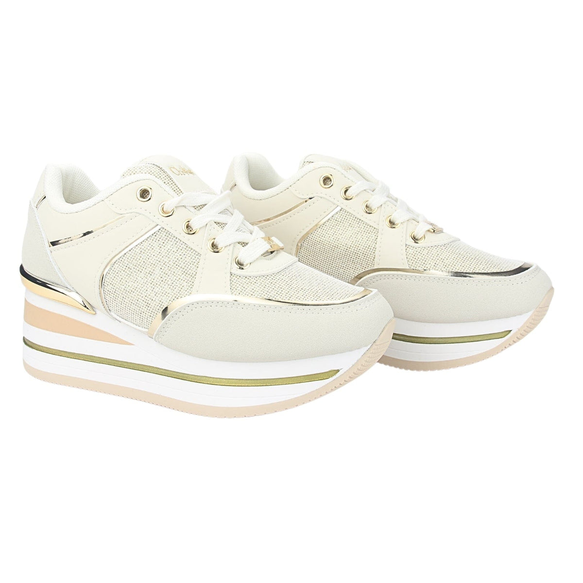 Zapatilla Chalada Mujer Jettix-3 Dorado Urbano Zapatillas Urbanas Chalada 