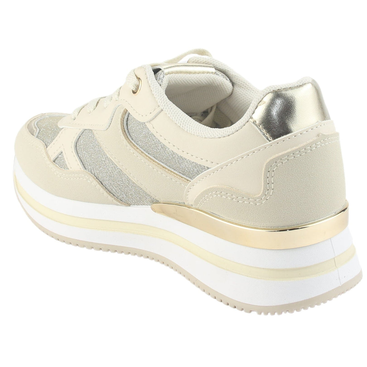 Zapatilla Chalada Mujer Jettixlow1 Dorado Urbano Zapatillas Chalada 