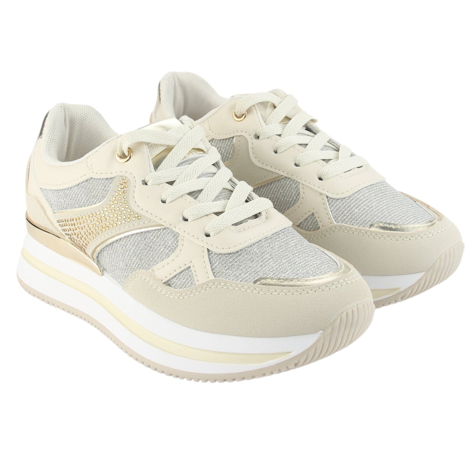 Zapatilla Chalada Mujer Jettixlow1 Dorado Urbano Zapatillas Chalada 