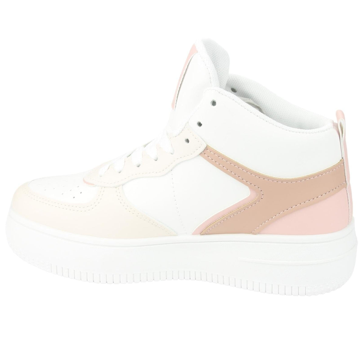 Zapatilla Chalada Mujer Joggo-5 Blanco Rosado Urbano Zapatillas Chalada 