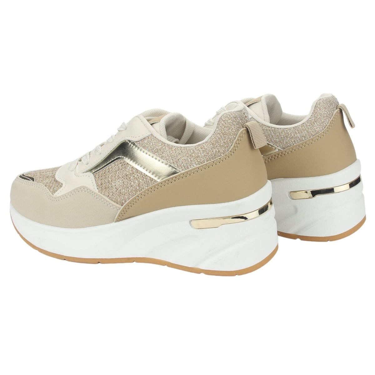 Zapatilla Chalada Mujer Juna-1 Beige Casual Zapatillas Urbanas Chalada 