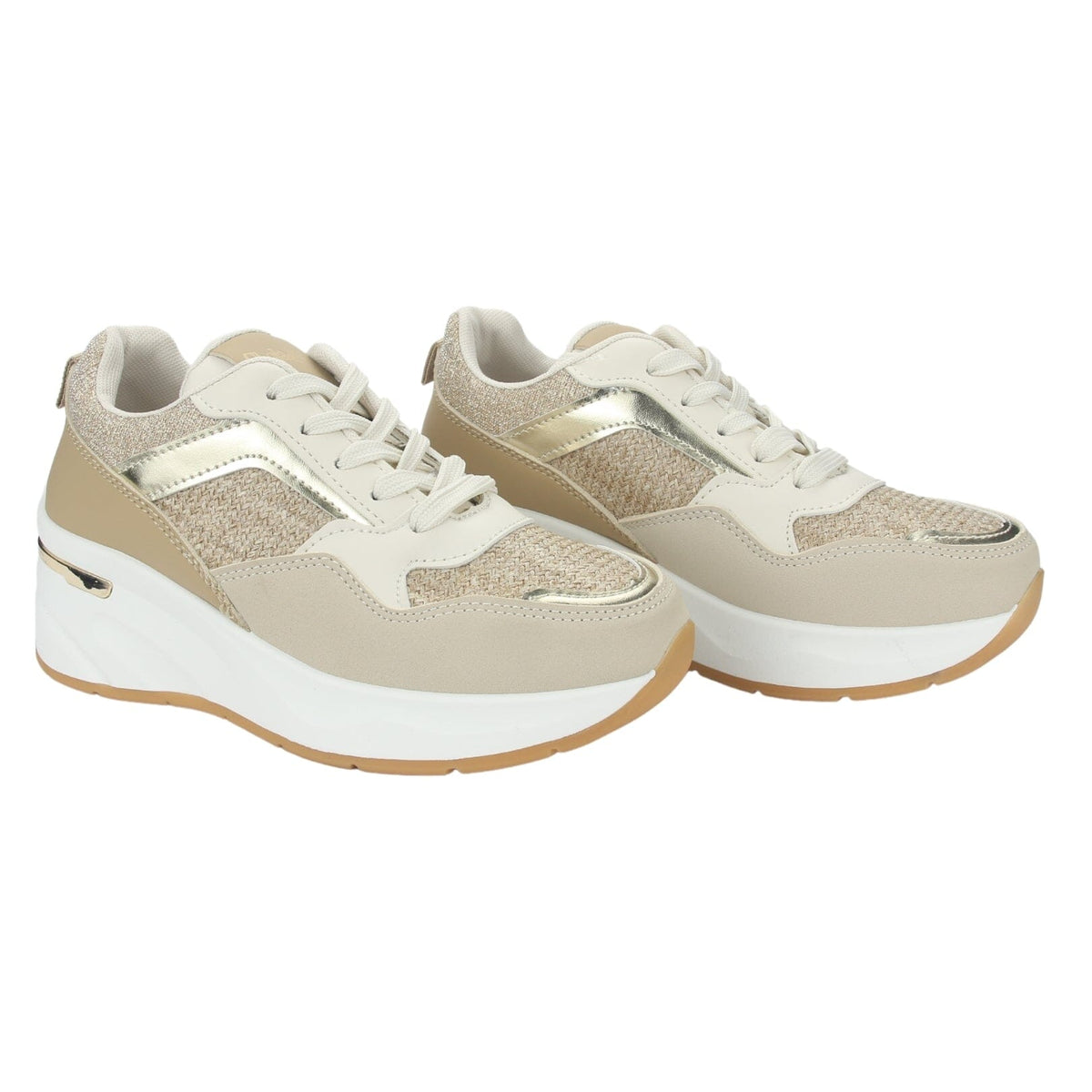 Zapatilla Chalada Mujer Juna-1 Beige Casual Zapatillas Urbanas Chalada 