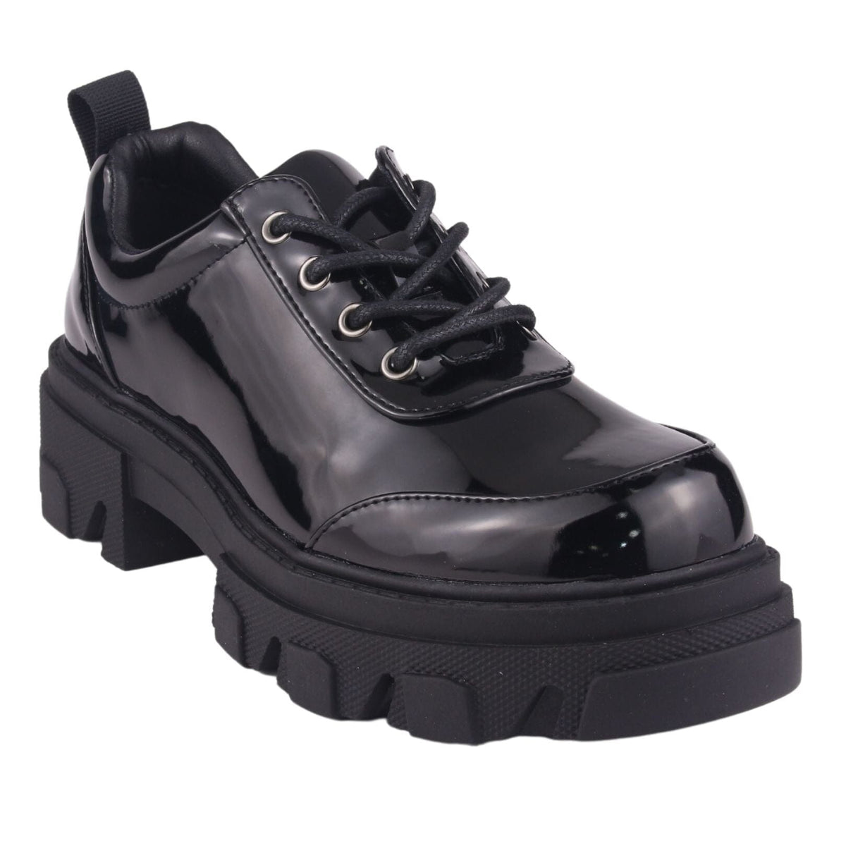Zapatilla Chalada Mujer Karl-6 Negro Moda Mocasines Taco Chalada 