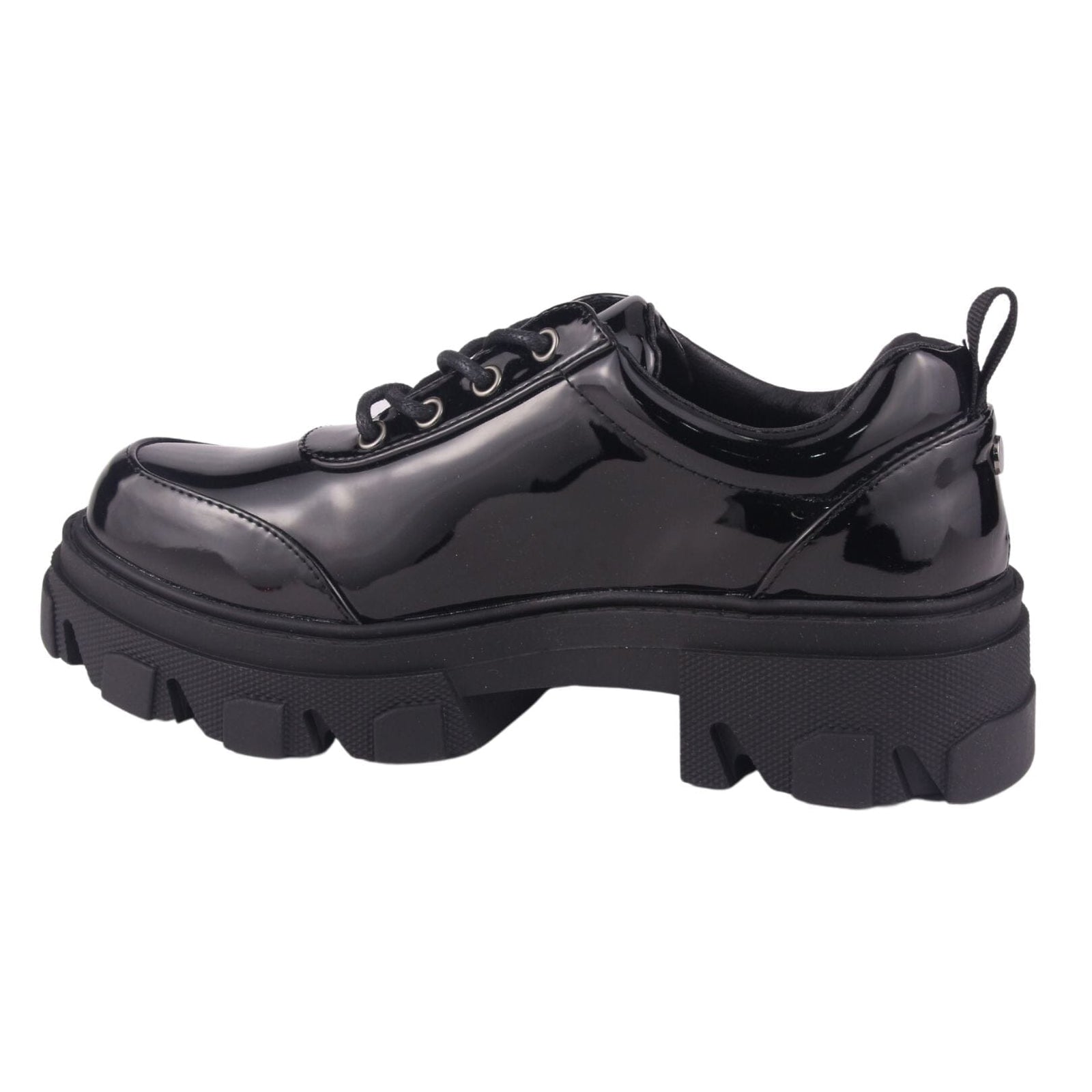 Zapatilla Chalada Mujer Karl-6 Negro Moda Mocasines Taco Chalada 