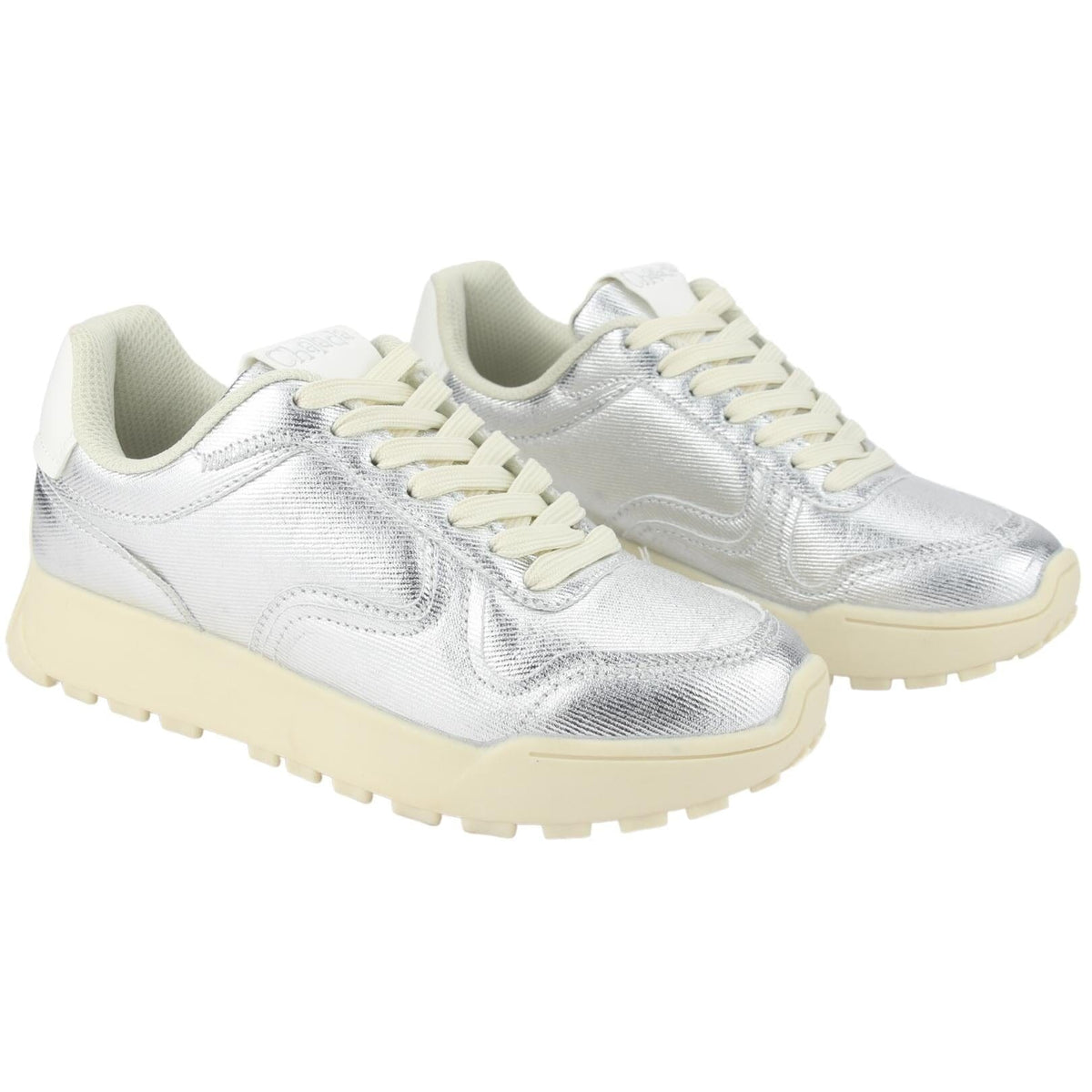 Zapatilla Chalada Mujer Maxxi-5 Plateado Urbano Zapatillas Chalada 