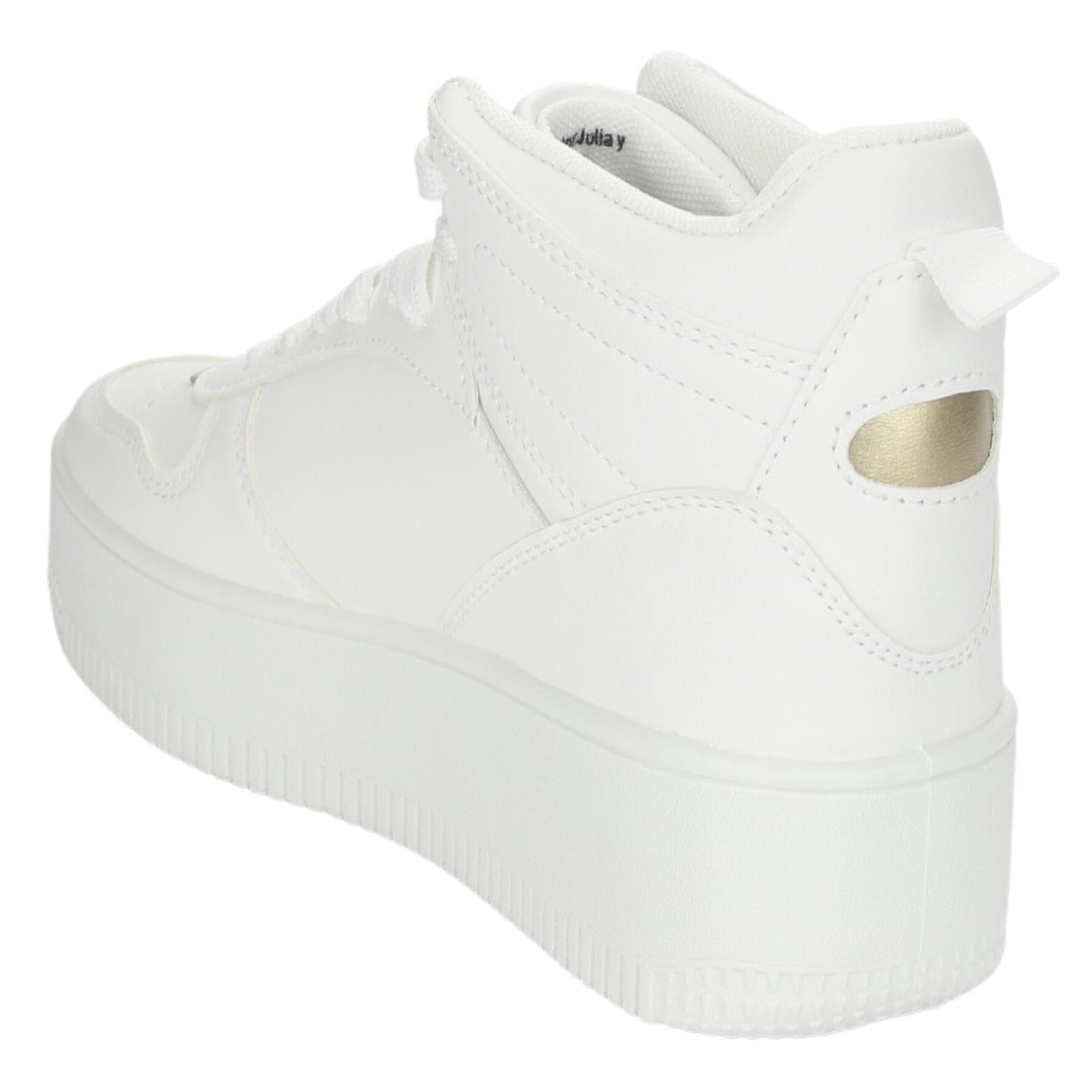 Zapatilla Chalada Mujer Metta-9 Blanco Oro Urbano Zapatillas Urbanas Chalada 