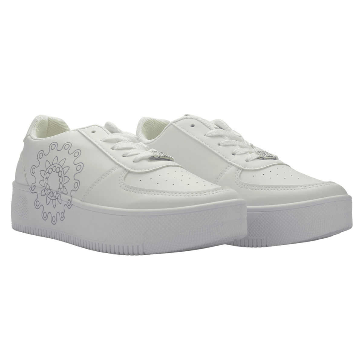 Zapatilla Chalada Mujer Nest-2 Blanco Urbano Zapatillas Chalada 