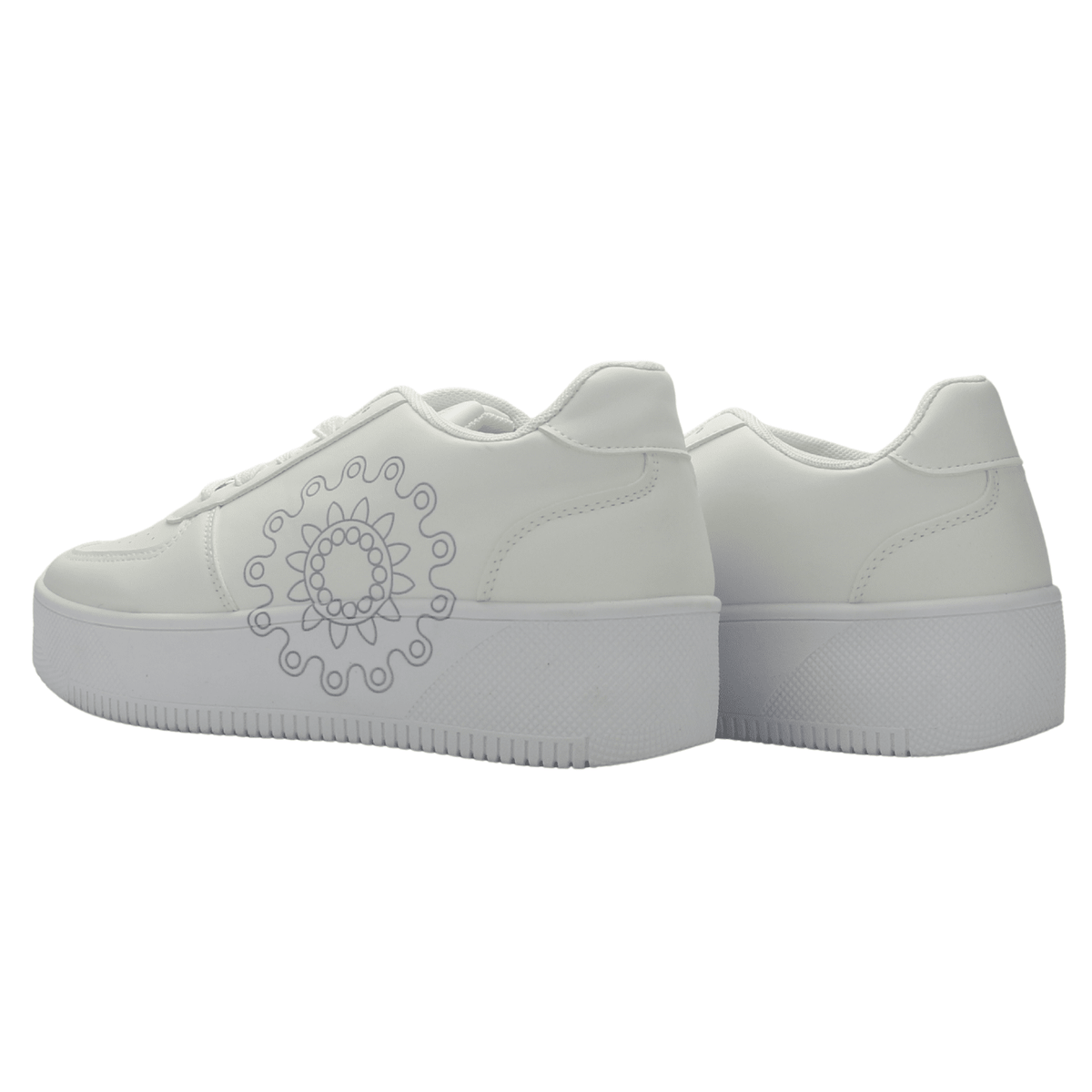 Zapatilla Chalada Mujer Nest-2 Blanco Urbano Zapatillas Chalada 