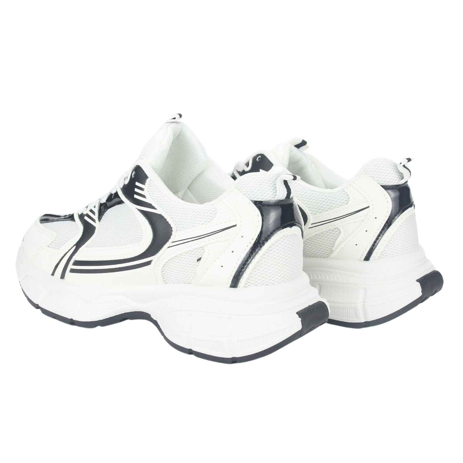 Zapatilla Chalada Mujer New-5 Blanco Negro Urbano Zapatillas Urbanas Chalada 