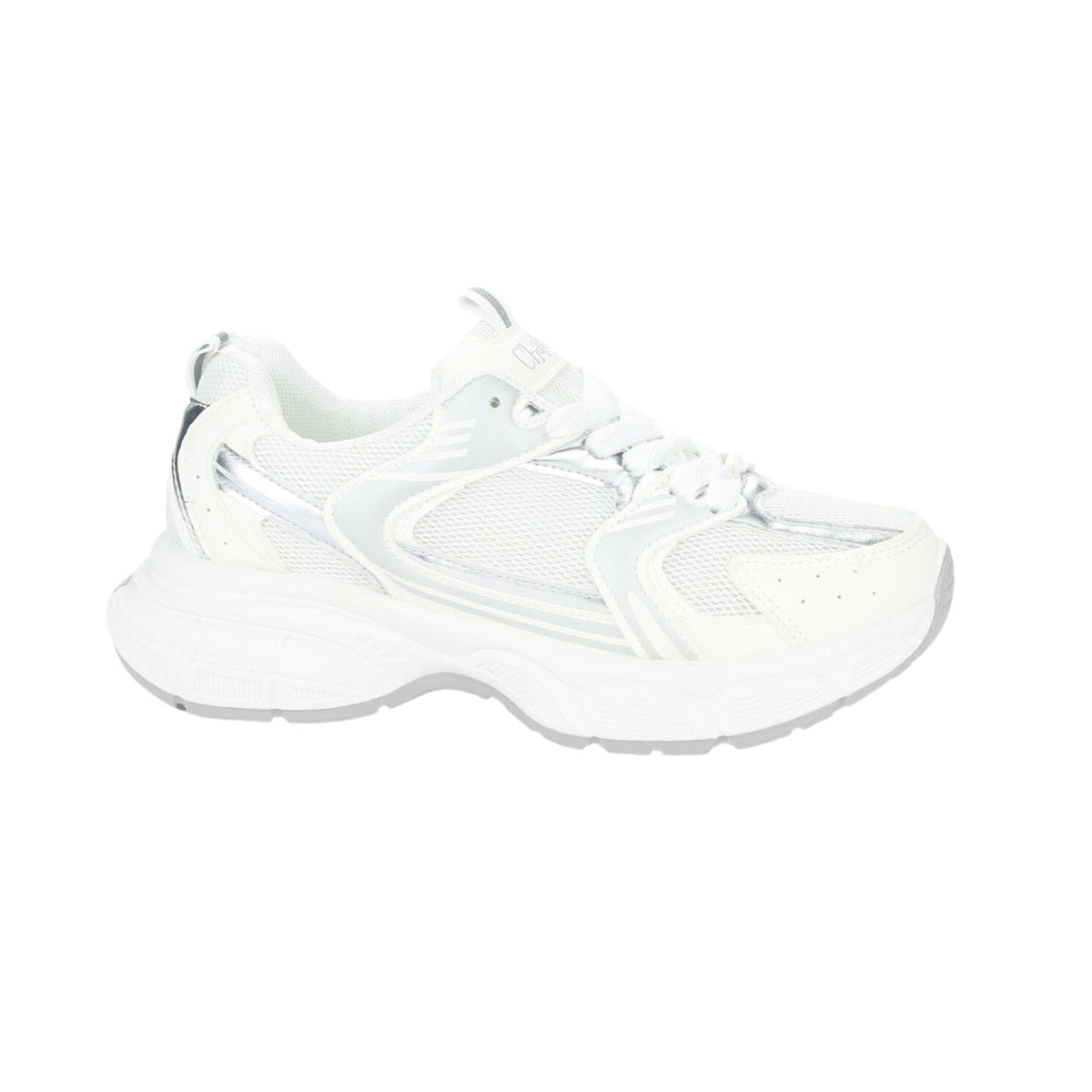 Zapatilla Chalada Mujer New-5 Blanco Plata Urbano Zapatillas Chalada 
