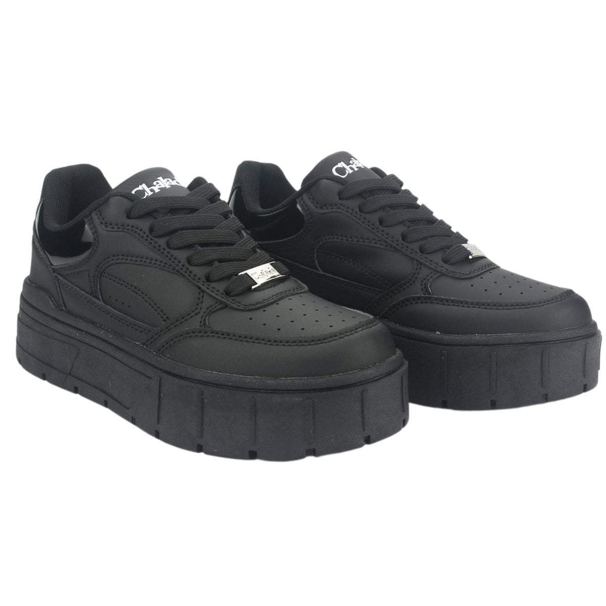 Zapatilla Chalada Mujer Troya-1 Negro Urbano Zapatillas Chalada 