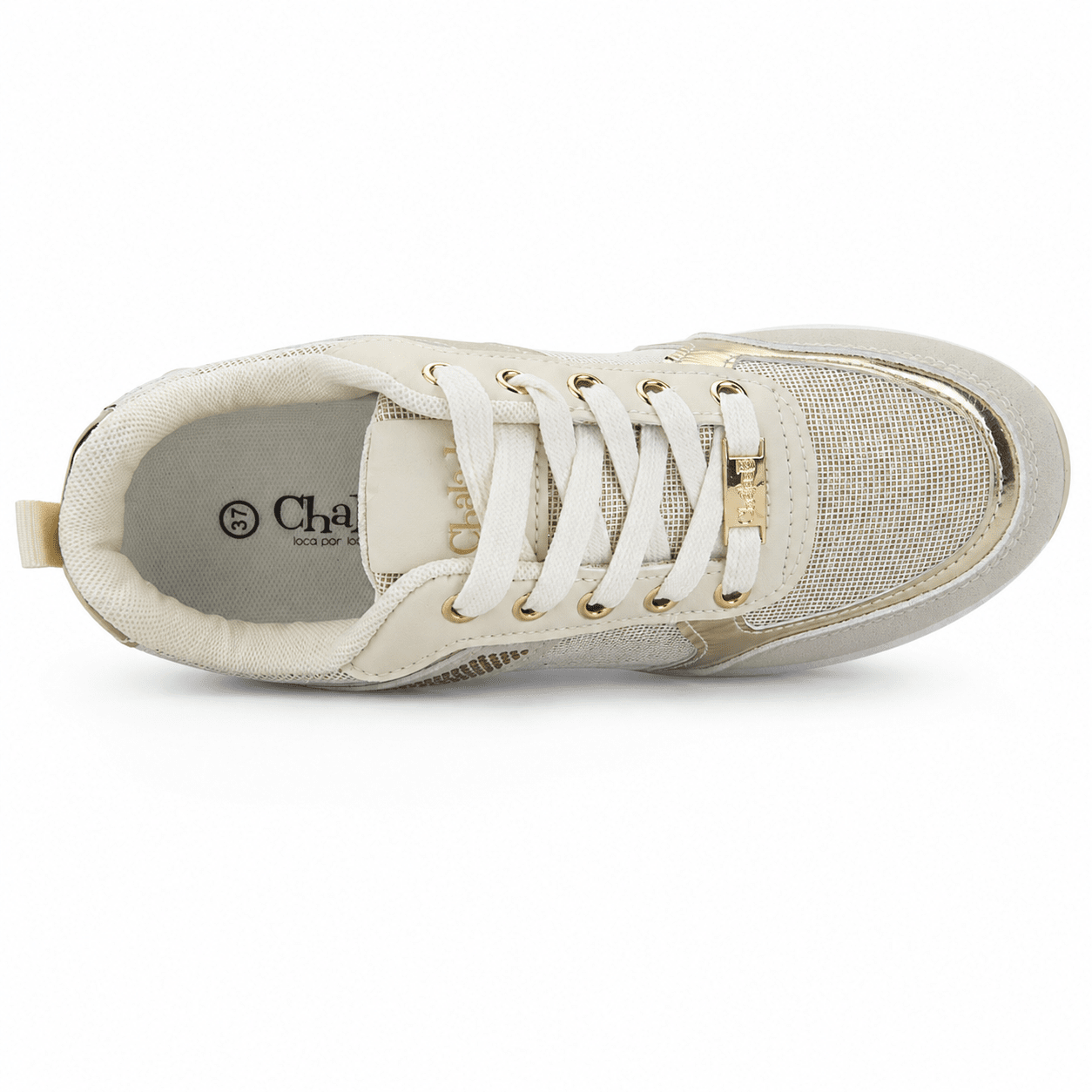 Zapatilla Dorado Mujer Urbano Chalada Bolki Zapatillas Chalada 