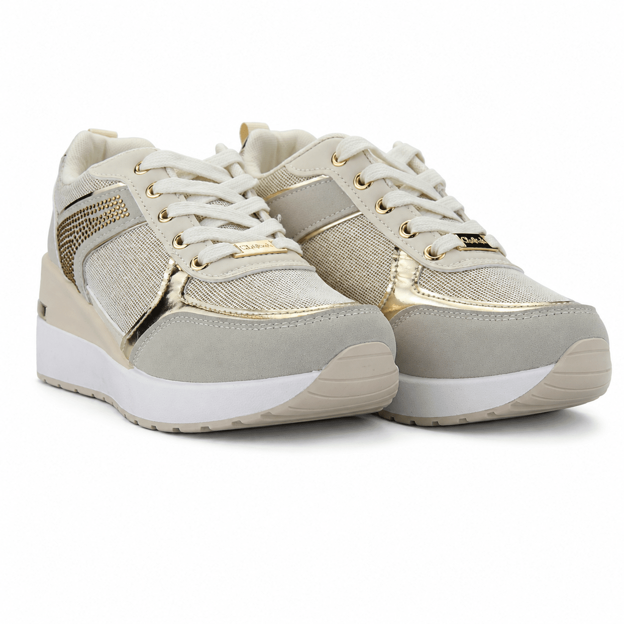 Zapatilla Dorado Mujer Urbano Chalada Bolki Zapatillas Chalada 