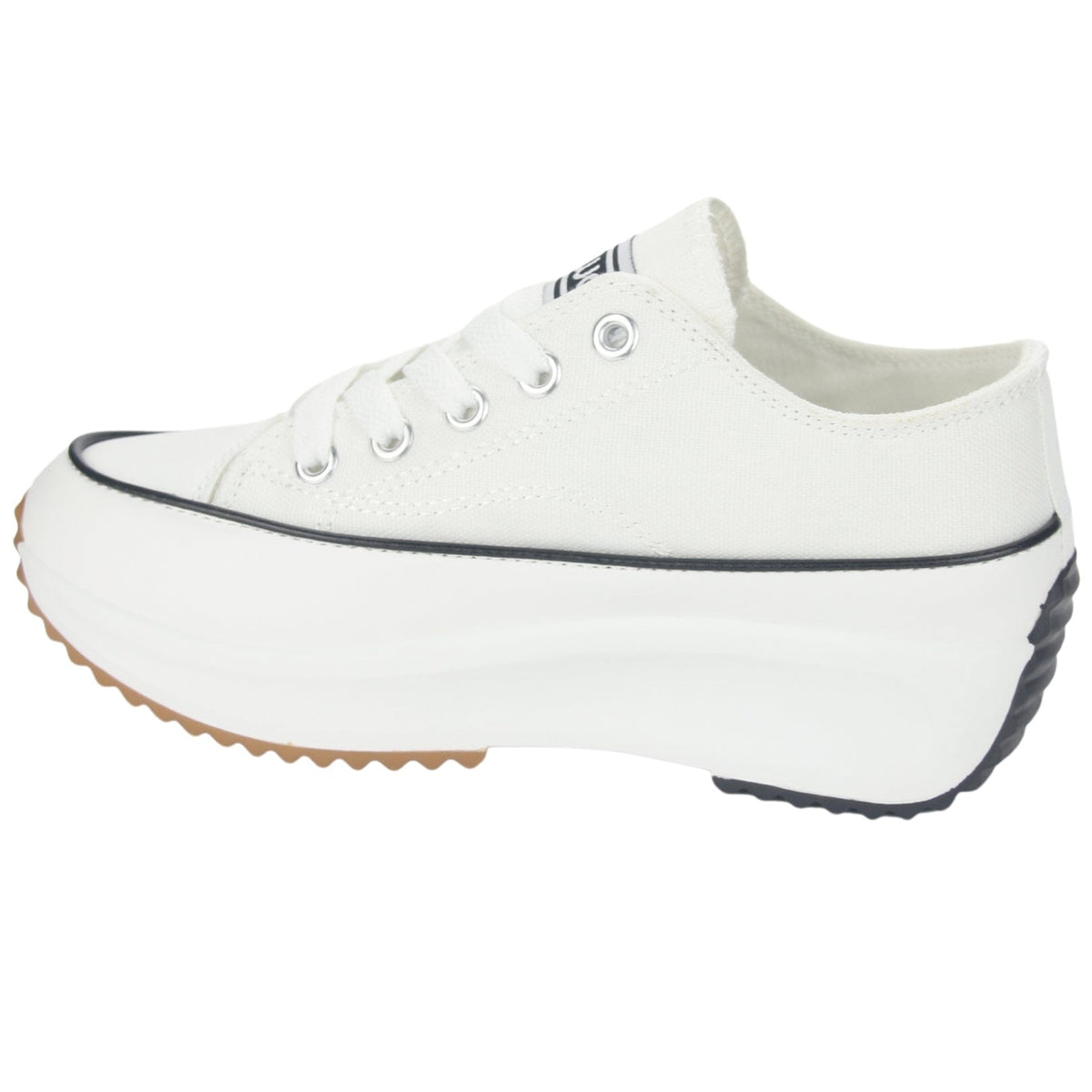 Zapatilla Funway Mujer Biggerl-2 Blanco Urbano Zapatillas Plataforma Funway 