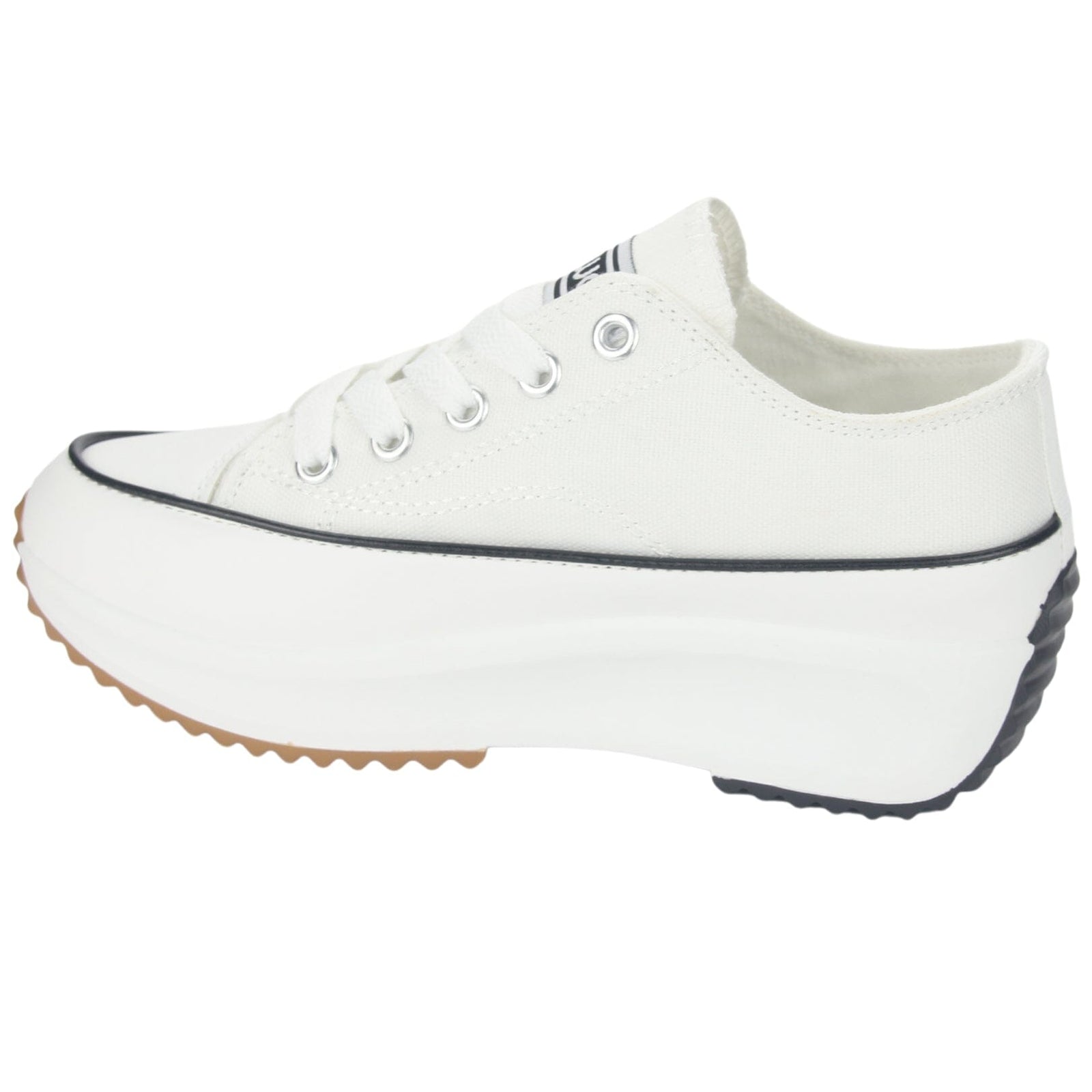 Zapatilla Funway Mujer Biggerl-2 Blanco Urbano Zapatillas Plataforma Funway 