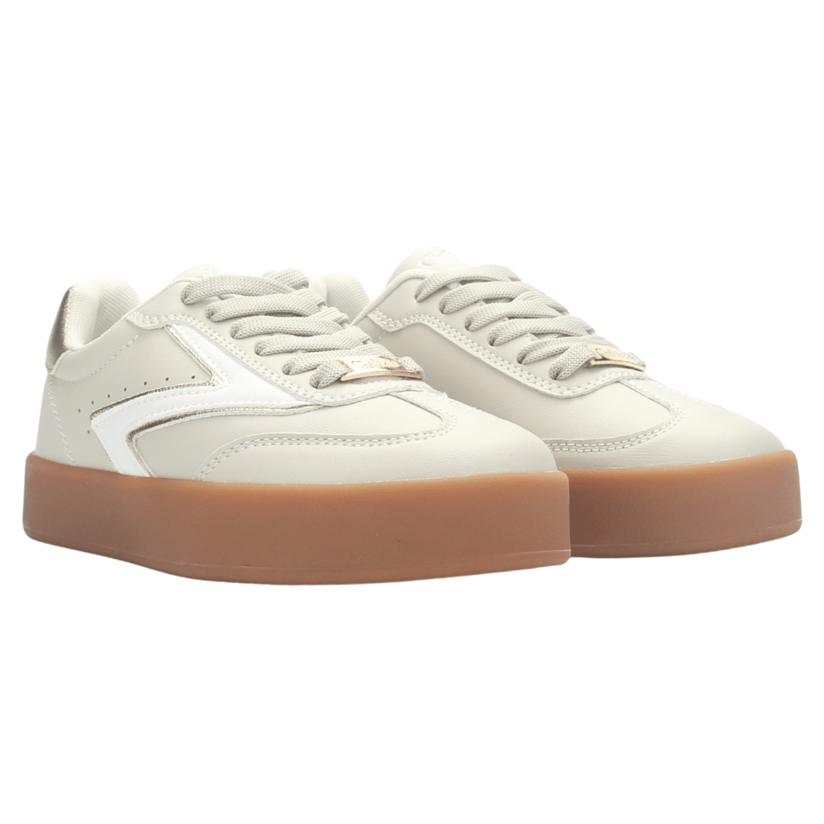 Zapatilla Mujer Chalada Alexia-7 Beige Urbano Zapatillas Chalada 