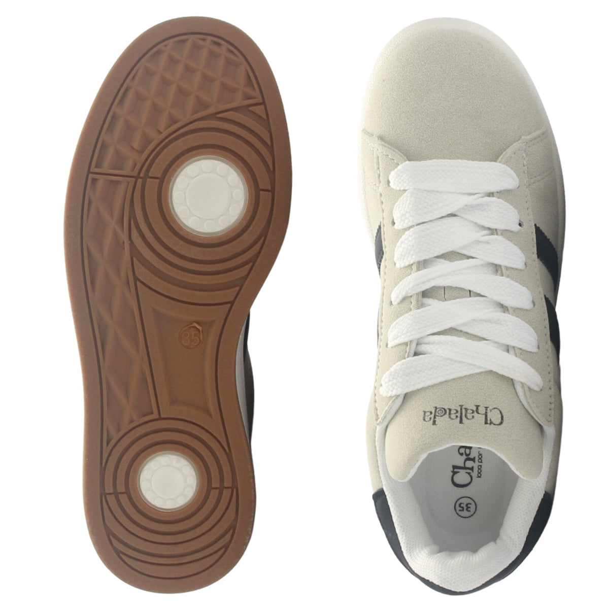 Zapatilla Mujer Chalada Annie-1 Beige Urbano Zapatillas Chalada 