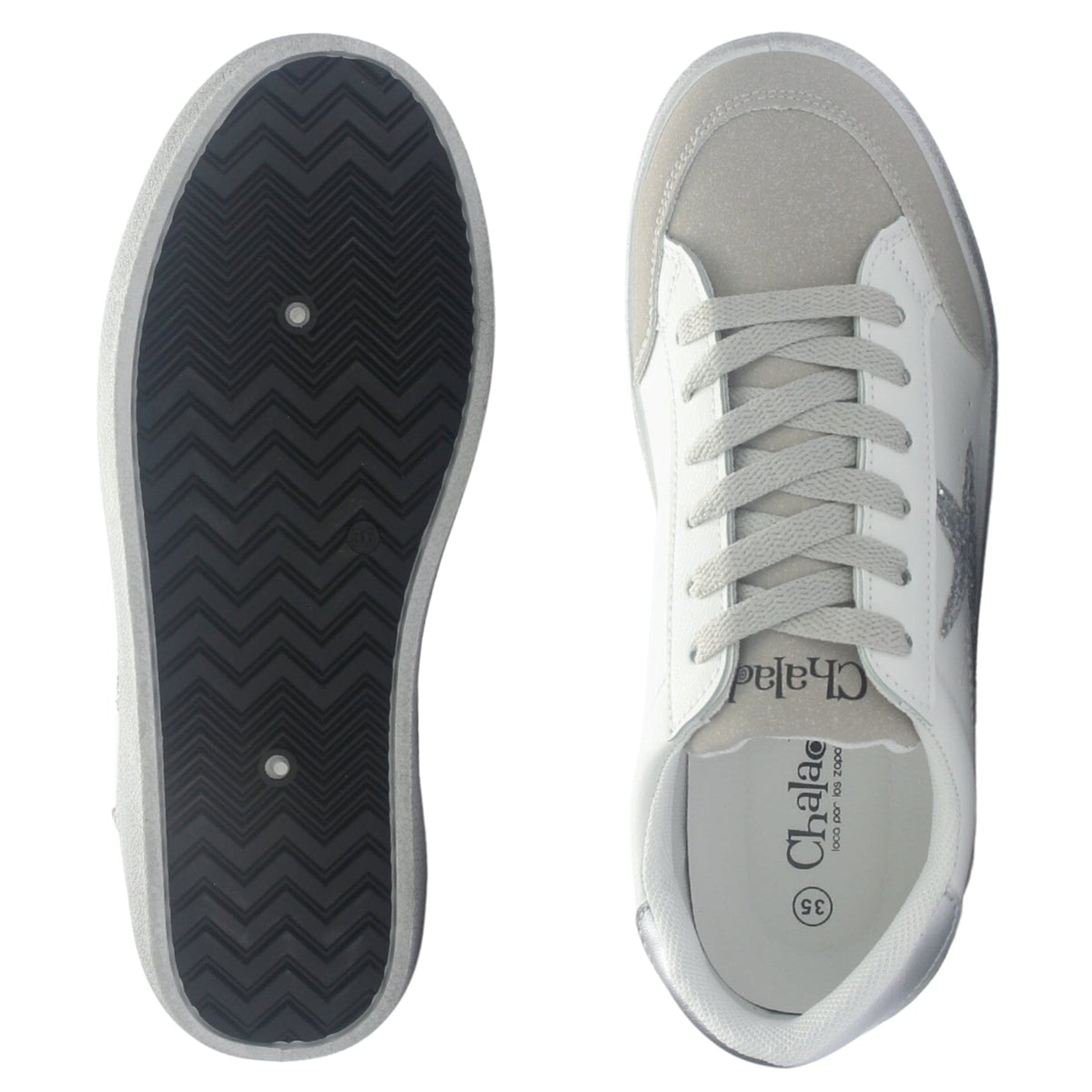 Zapatilla Mujer Chalada Candy-38 Blanco Urbano Zapatillas Chalada 