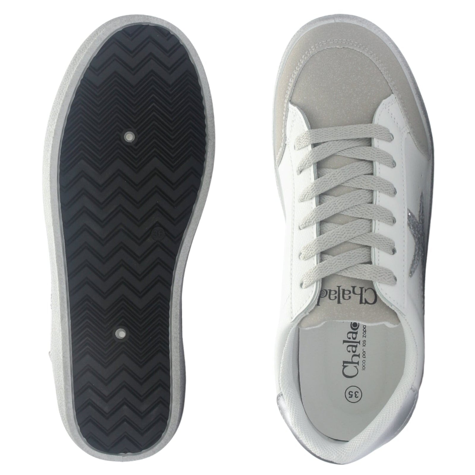 Zapatilla Mujer Chalada Candy-38 Blanco Urbano Zapatillas Chalada 