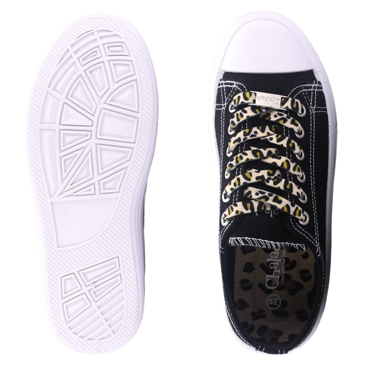 Zapatilla Mujer Chalada Clu-10 Negro Urbano Zapatillas Chalada 