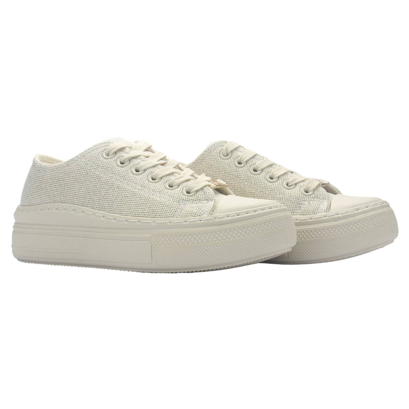 Zapatilla Mujer Chalada Clu-16 Beige Urbano Zapatillas Chalada 