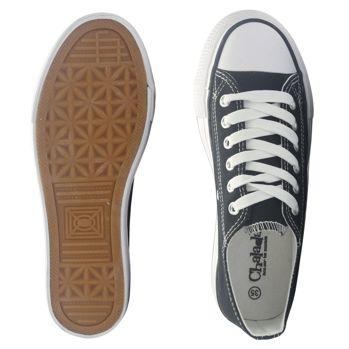 Zapatilla Mujer Chalada Cruni-1 Negro Urbano Zapatillas Urbanas Chalada 