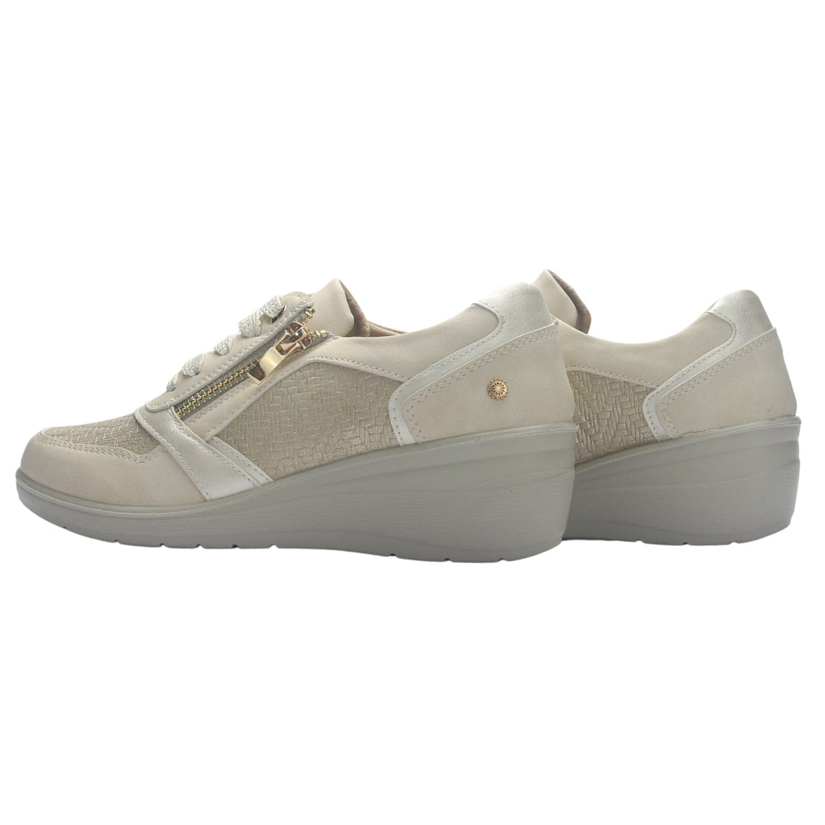 Zapatilla Mujer Chalada Deza-4 Beige Urbano Zapatillas Chalada 