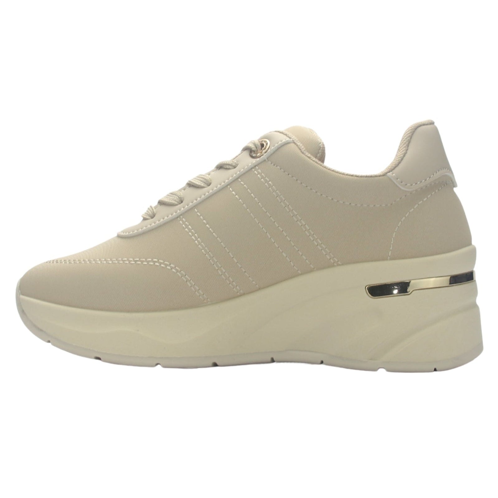 Zapatilla Mujer Chalada Juna-5 Beige Urbano Zapatillas Chalada 