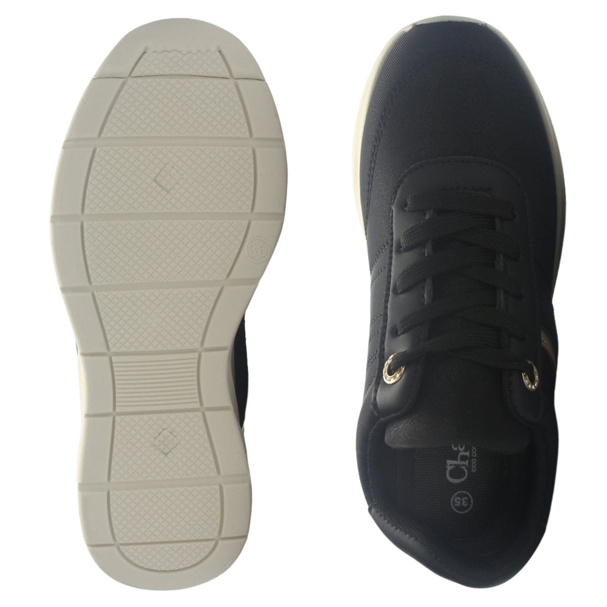 Zapatilla Mujer Chalada Juna-5 Negro Urbano Zapatillas Chalada 