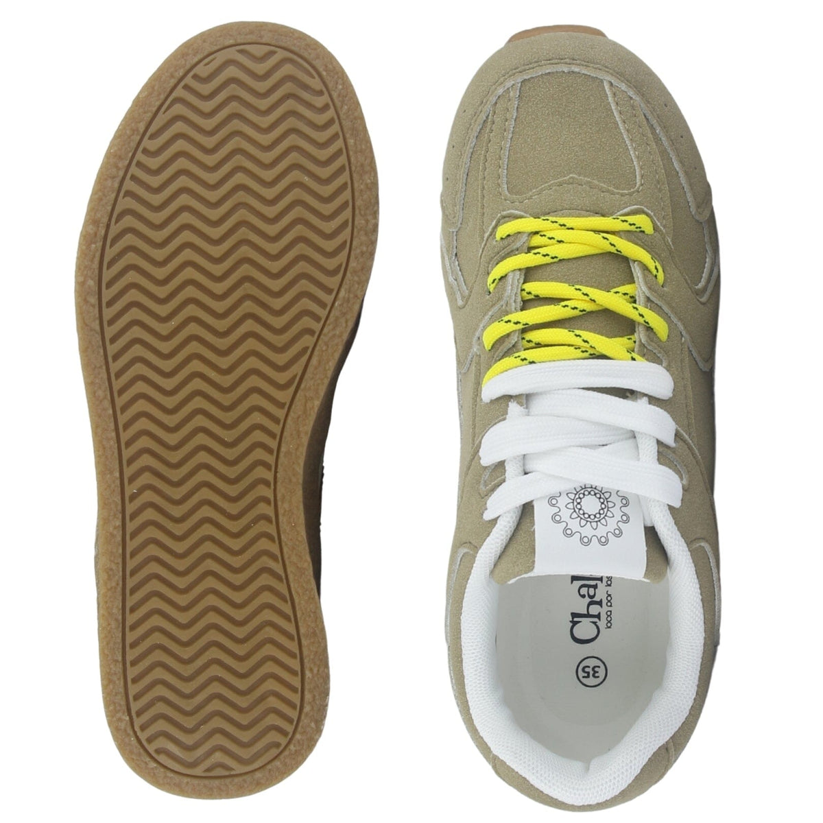 Zapatilla Mujer Chalada Nova-1 Beige Urbano Zapatillas Chalada 