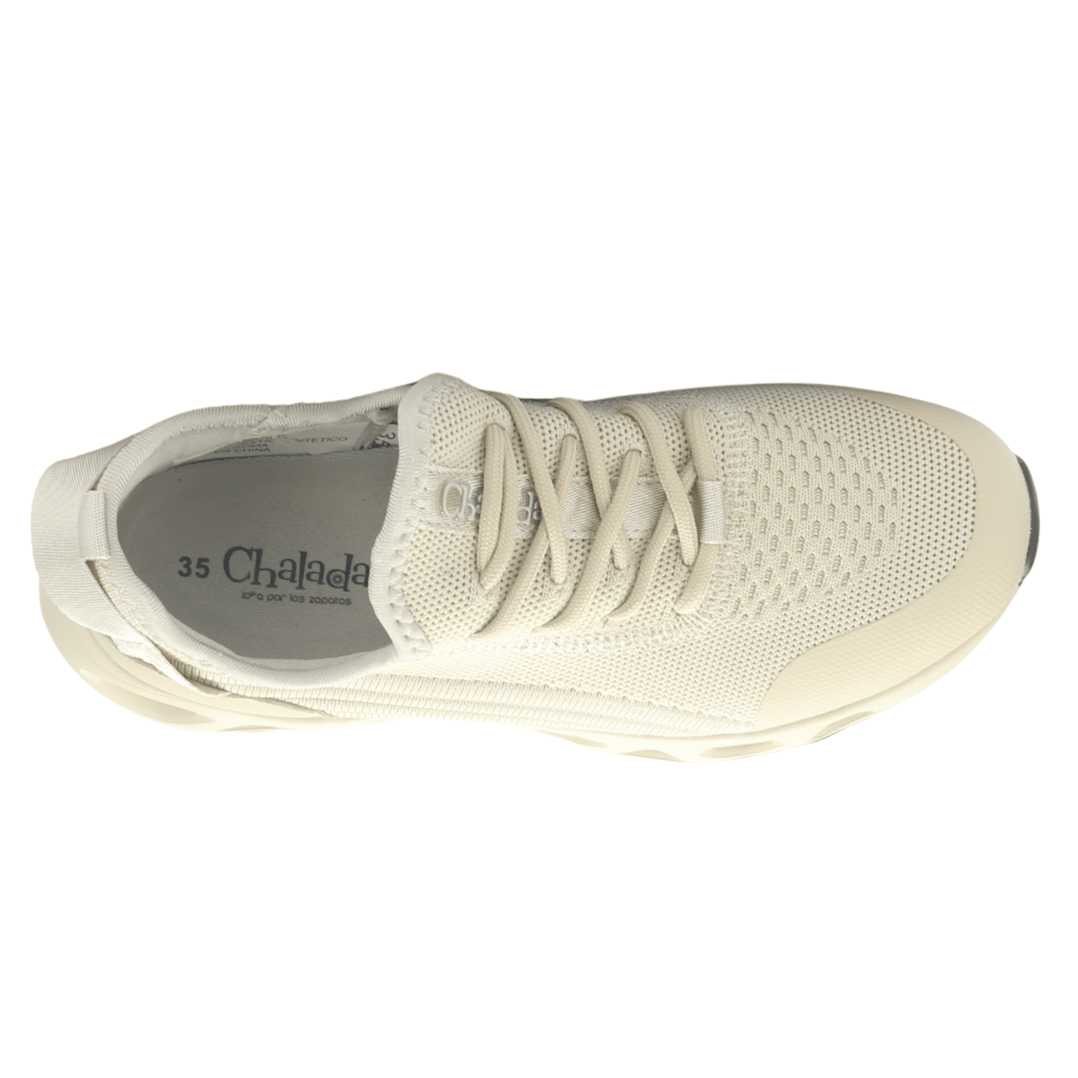 Zapatilla Mujer Chalada Onury-1 Beige Urbano Zapatillas Chalada 