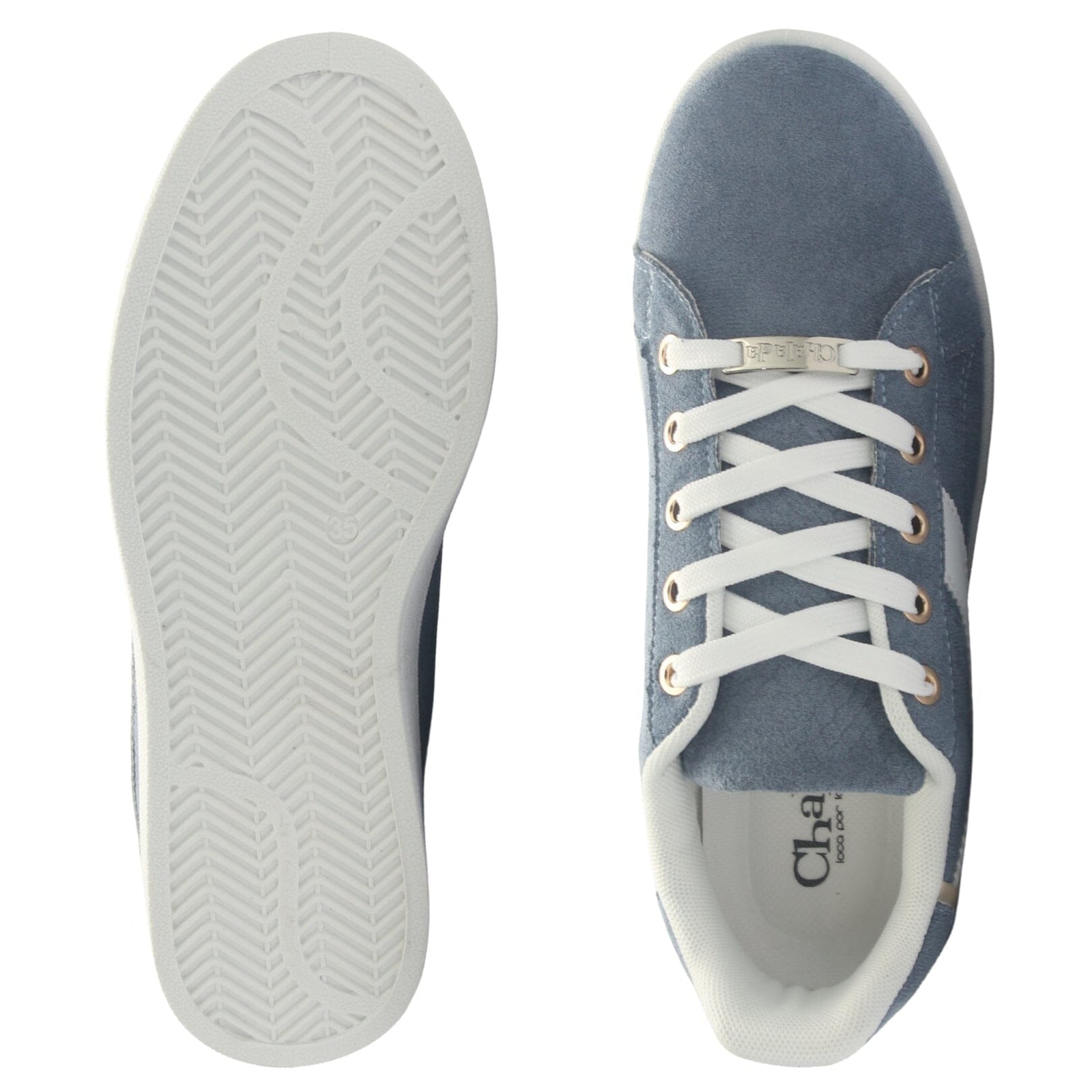 Zapatilla Mujer Chalada Pita-1 Azul Urbano Zapatillas Urbanas Chalada 