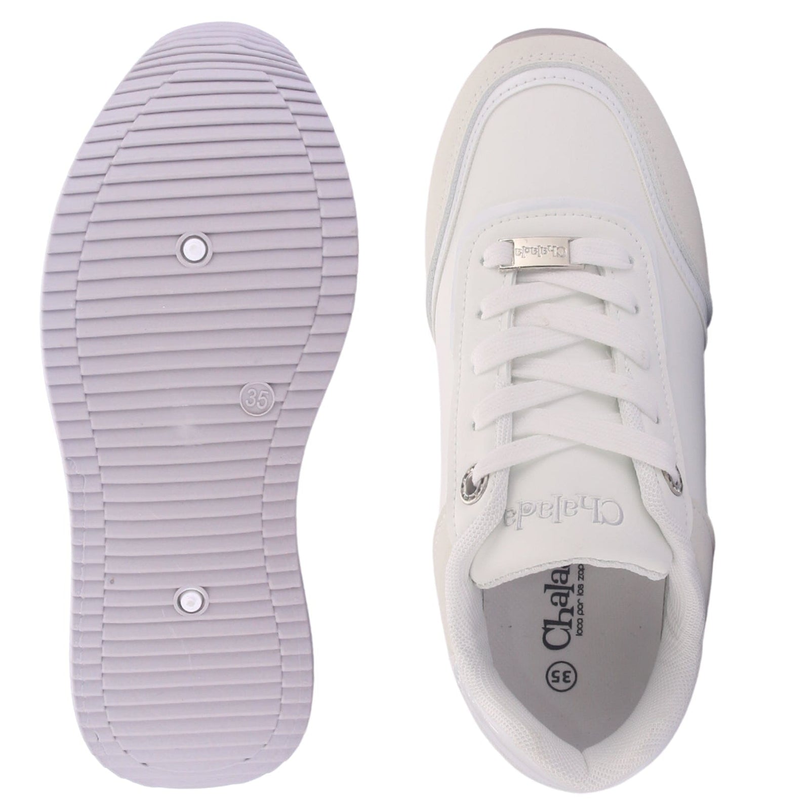 Zapatilla Mujer Chalada Valka-2 Blanco Urbano Zapatillas Chalada 