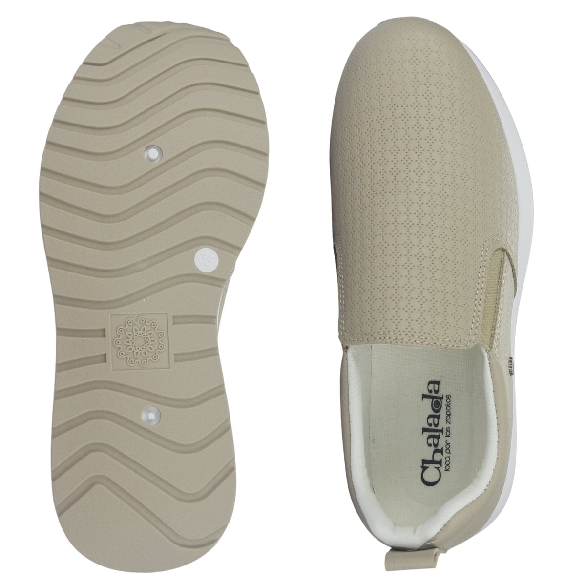 Zapatilla Mujer Urbano Beige Chalada Vita-5 Zapatillas Chalada 