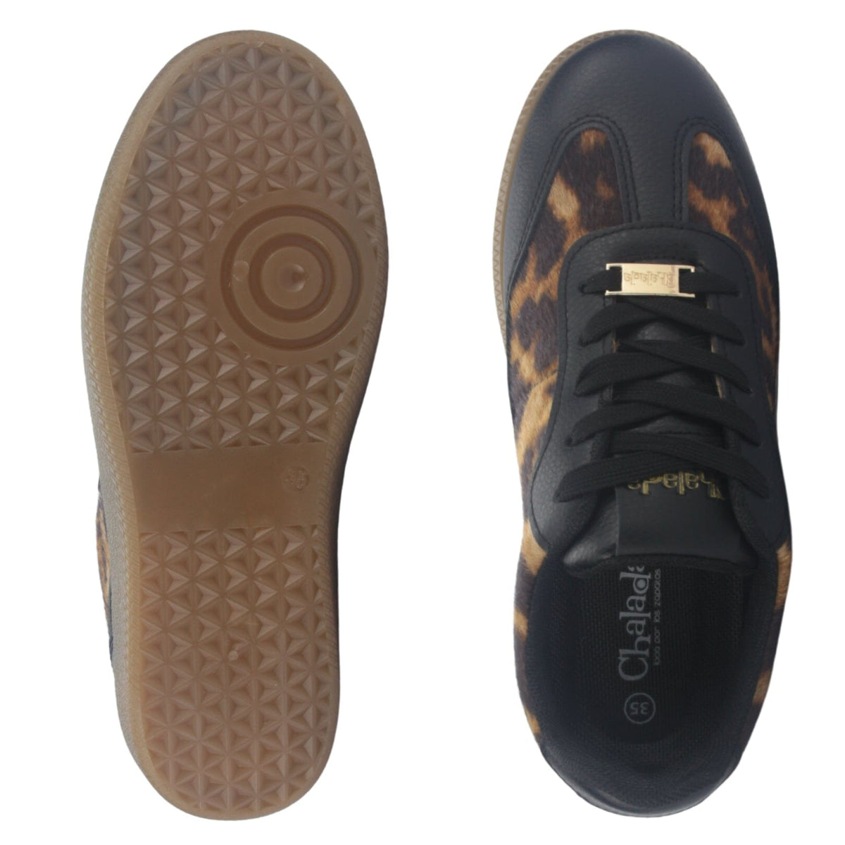 Zapatilla Mujer Urbano Negro/Print Chalada Antulow-1 Zapatillas Chalada 