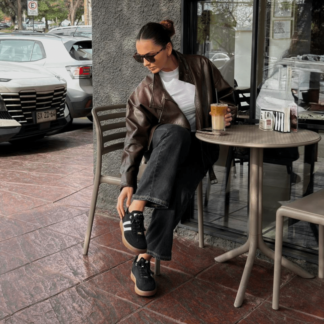 Zapatilla Negro Mujer Urbano Chalada Antu Zapatillas Chalada