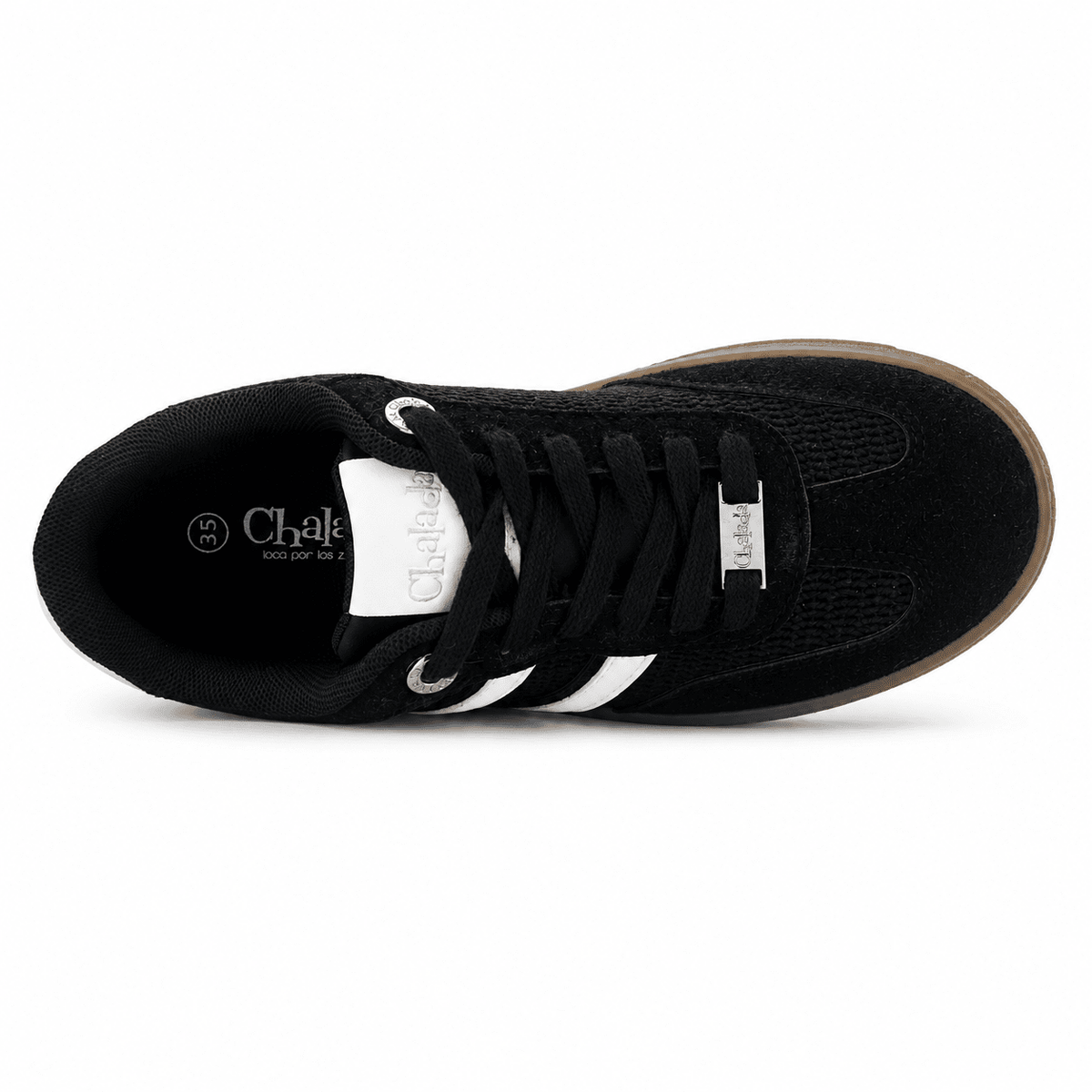 Zapatilla Negro Mujer Urbano Chalada Antu Zapatillas Chalada 