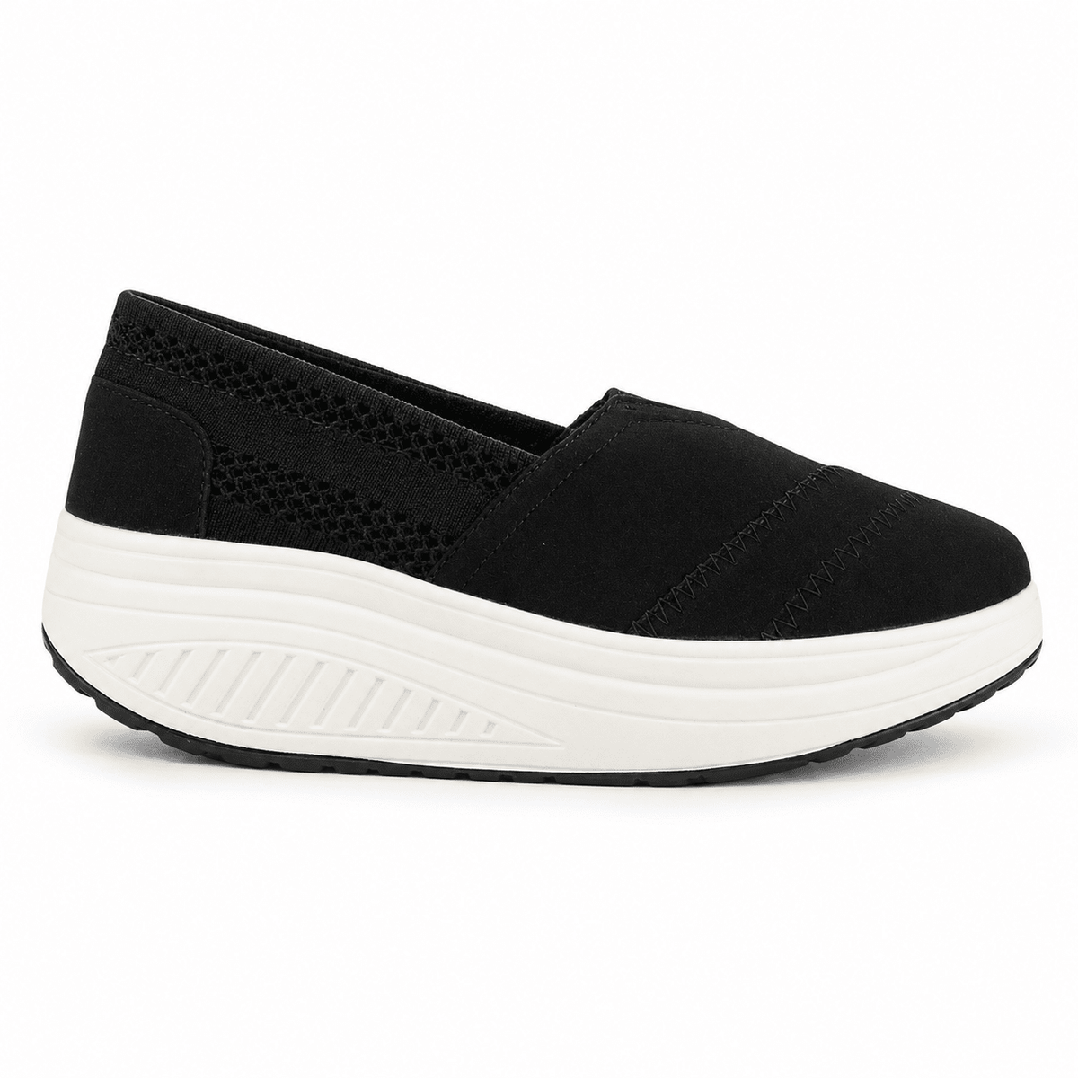 Zapatilla Negro Mujer Urbano Funway Tija Funway 
