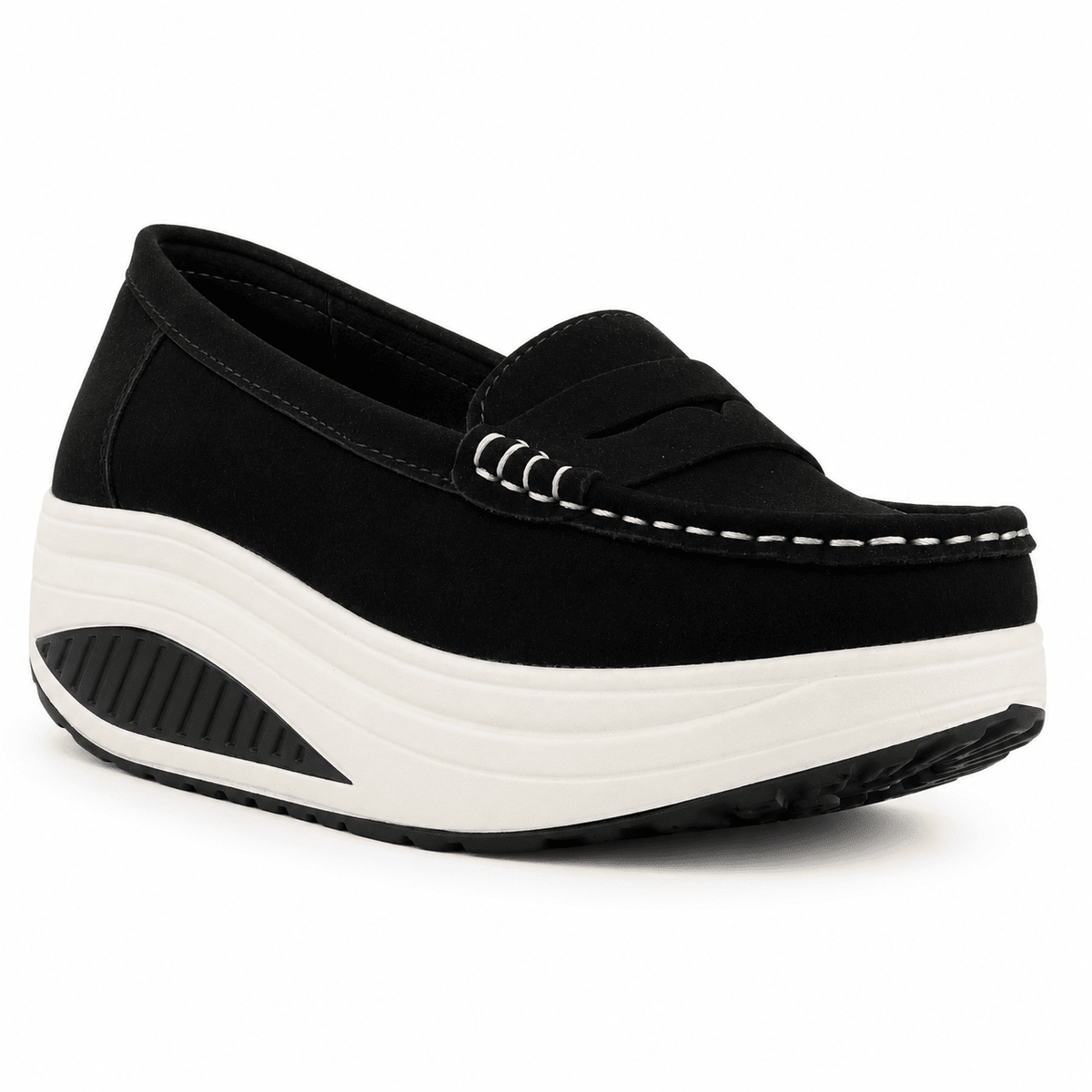 Zapatilla Negro Mujer Urbano Funway Tija Funway 