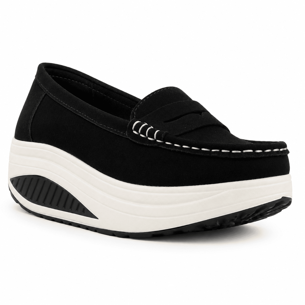 Zapatilla Negro Mujer Urbano Funway Tija Funway 