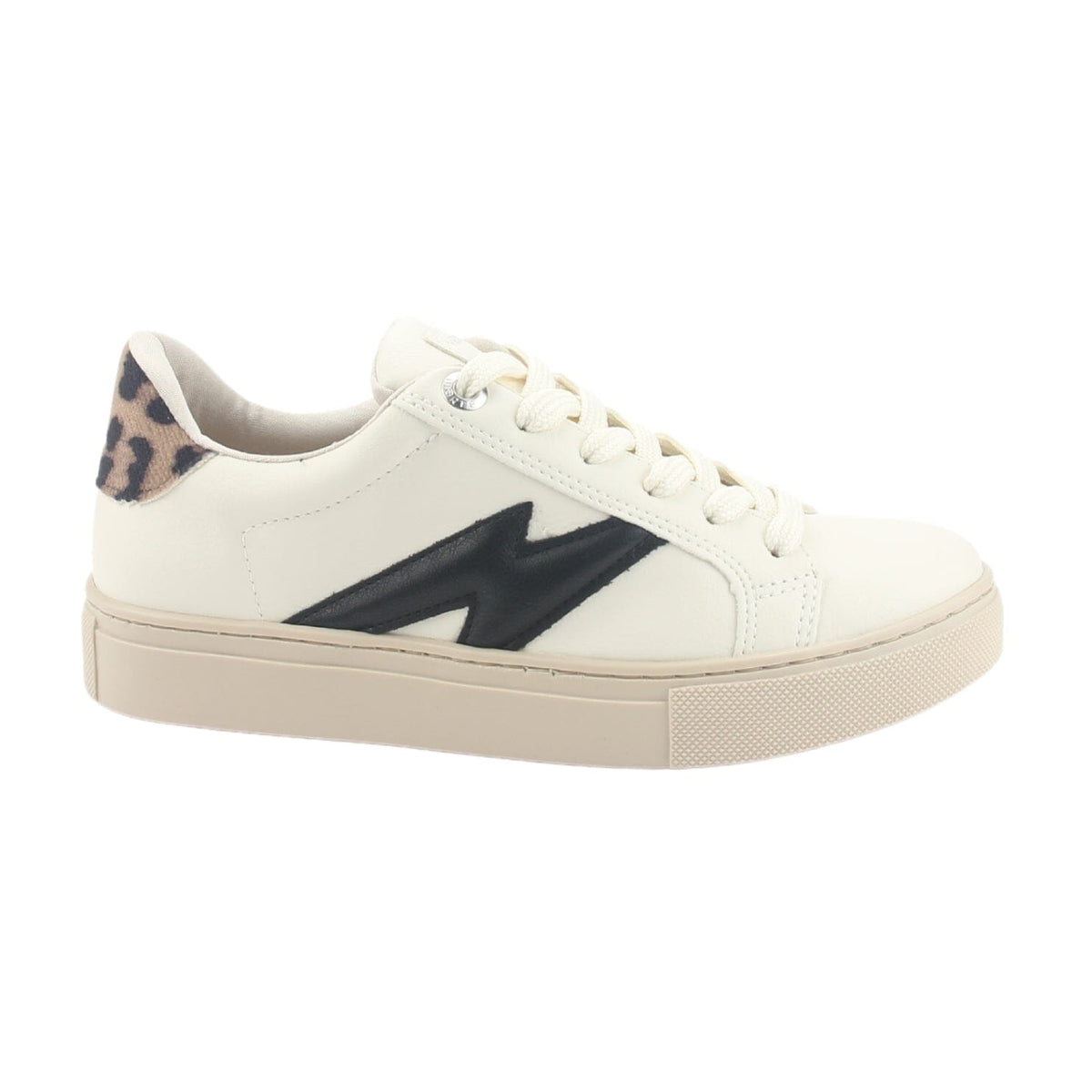 Zapatilla Via Marte Mujer 082-002-04 Beige Casual Zapatillas Via Marte 