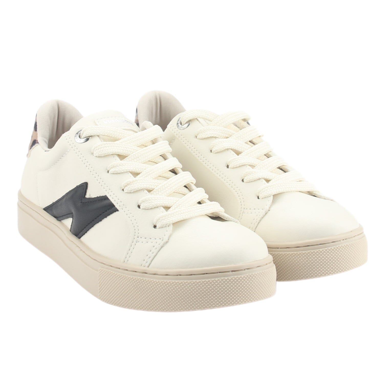Zapatilla Via Marte Mujer 082-002-04 Beige Casual Zapatillas Via Marte 