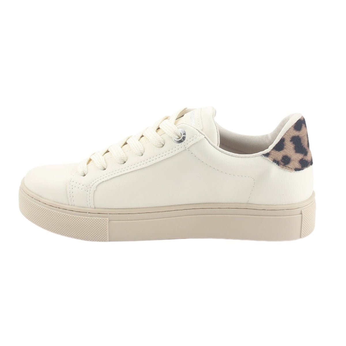 Zapatilla Via Marte Mujer 082-002-04 Beige Casual Zapatillas Via Marte 