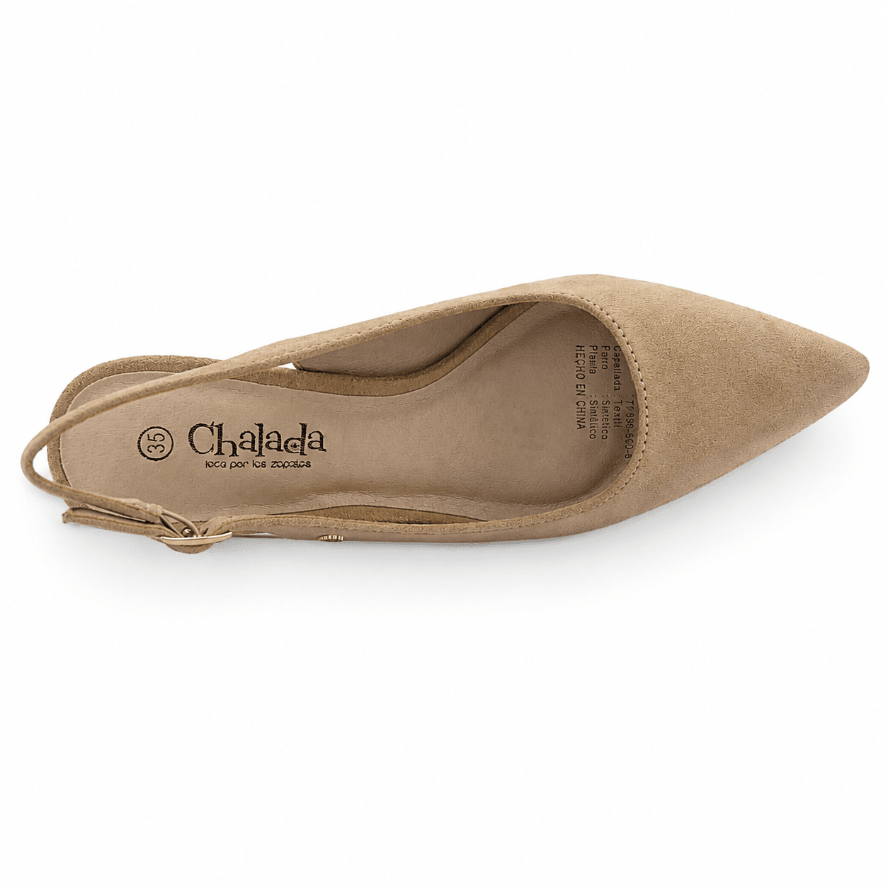 Zapato Beige Mujer Casual Chalada Faiza Zapatos Chalada 