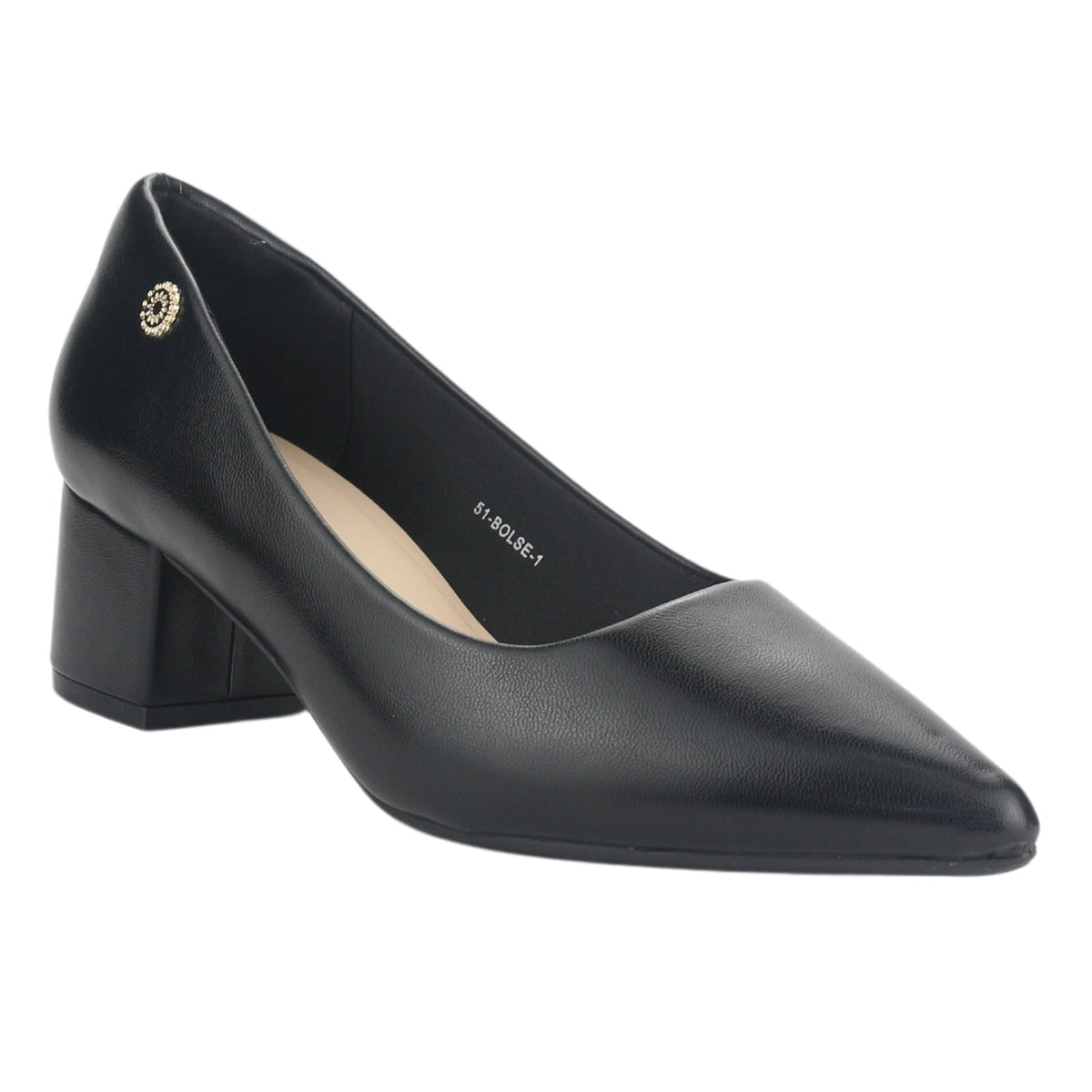 Zapato Chalada Mujer Bolse-1 Negro Casual Tacones Altos Chalada 